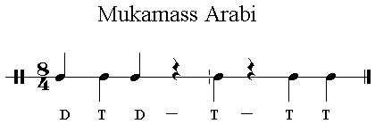 Iqaa Mukamass Arabi 8/4